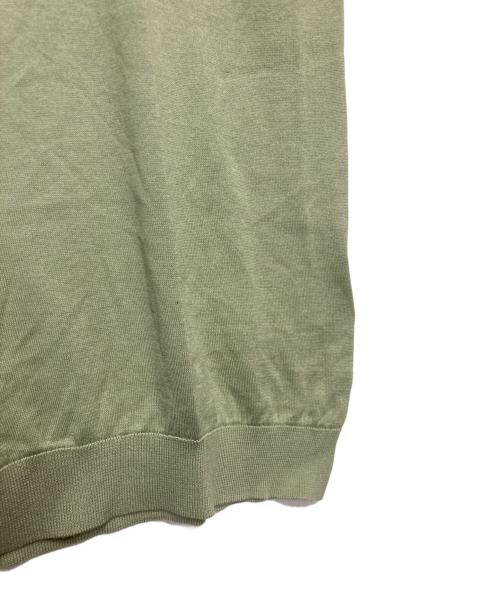 JOHN SMEDLEY（ジョンスメドレー）JOHN SMEDLEY (ジョンスメドレー) シーアイランドコットンBELDEN T-SHIRT グリーン サイズ:L 未使用品の古着・服飾アイテム