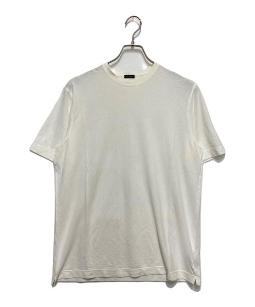 Zanone（ザノーネ）Zanone (ザノーネ) アイスコットンTシャツ ホワイト サイズ:52の古着・服飾アイテム