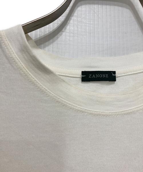 Zanone（ザノーネ）Zanone (ザノーネ) アイスコットンTシャツ ホワイト サイズ:52の古着・服飾アイテム
