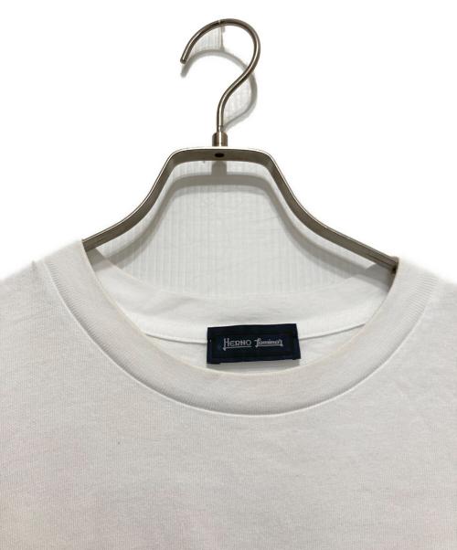 HERNO Laminar（ヘルノ ラミナー）HERNO Laminar (ヘルノ ラミナー) コンパクトジャージ ポケット ショートスリーブ Tシャツ ホワイト サイズ:50の古着・服飾アイテム