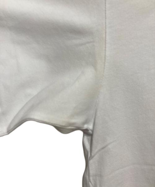 HERNO Laminar（ヘルノ ラミナー）HERNO Laminar (ヘルノ ラミナー) コンパクトジャージ ポケット ショートスリーブ Tシャツ ホワイト サイズ:50の古着・服飾アイテム
