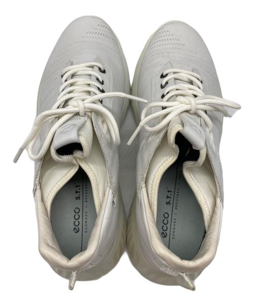 ECCO（エコー）ECCO (エコー) ST.1 LITE M ホワイト サイズ:26.5の古着・服飾アイテム