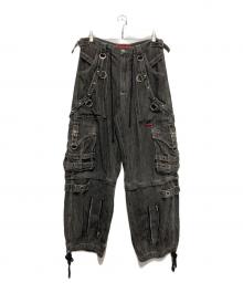 TRIPP NYC（トリップニューヨークシティー）の古着「SUPER O-RING PANT」｜ブラック
