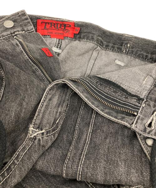TRIPP NYC（トリップニューヨークシティー）TRIPP NYC (トリップニューヨークシティー) SUPER O-RING PANT ブラック サイズ:Mの古着・服飾アイテム