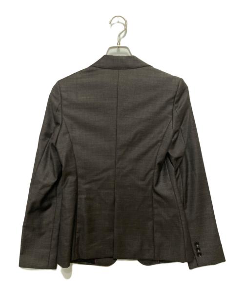 Hilton（ヒルトン）Hilton (ヒルトン) REDA ファブリックセットアップスーツ ブラウン サイズ:7の古着・服飾アイテム