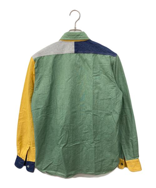 NIGEL CABOURN（ナイジェルケーボン）NIGEL CABOURN (ナイジェルケーボン) マルチカラーチンストラップネルシャツ マルチカラー サイズ:48の古着・服飾アイテム