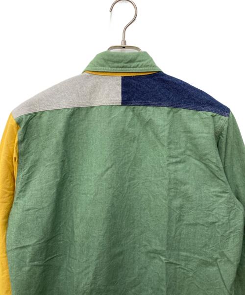 NIGEL CABOURN（ナイジェルケーボン）NIGEL CABOURN (ナイジェルケーボン) マルチカラーチンストラップネルシャツ マルチカラー サイズ:48の古着・服飾アイテム