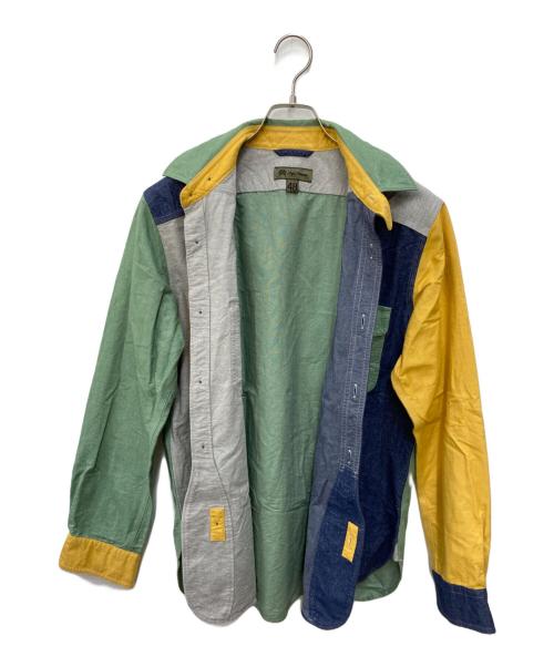 NIGEL CABOURN（ナイジェルケーボン）NIGEL CABOURN (ナイジェルケーボン) マルチカラーチンストラップネルシャツ マルチカラー サイズ:48の古着・服飾アイテム