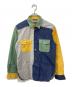 NIGEL CABOURN（ナイジェルケーボン）の古着「マルチカラーチンストラップネルシャツ」｜マルチカラー