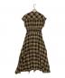 Her lip to (ハーリップトゥ) Cotton-Blend Voile Shirt Dress ブラウン×ブラック サイズ:S：5000円
