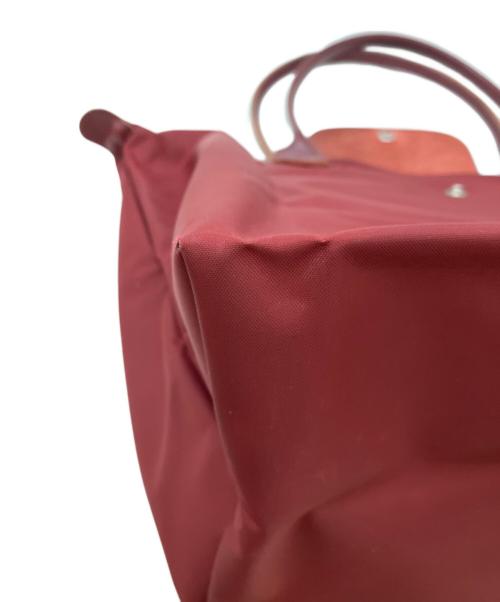 LONGCHAMP（ロンシャン）LONGCHAMP (ロンシャン) ハンドバッグ/プリアージュ レッドの古着・服飾アイテム