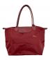 LONGCHAMP（ロンシャン）の古着「ハンドバッグ/プリアージュ」｜レッド