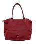 LONGCHAMP (ロンシャン) ハンドバッグ/プリアージュ レッド：4000円