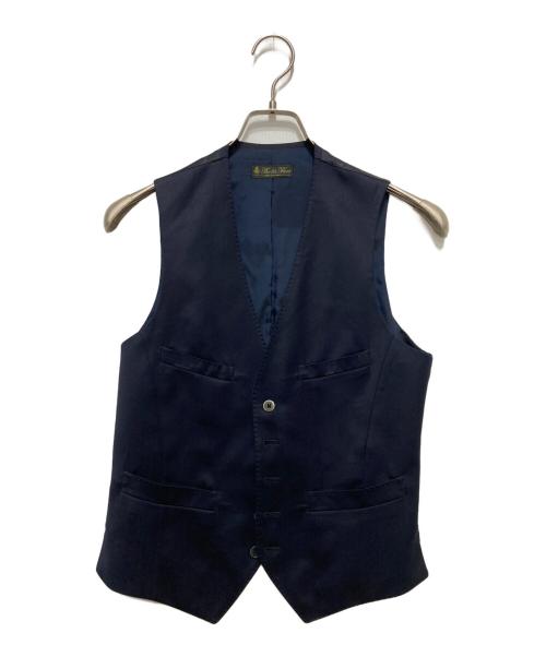 nano・universe（ナノ・ユニバース）nano・universe (ナノ・ユニバース) 3ピーススーツ ネイビー サイズ:44の古着・服飾アイテム