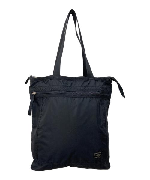 PORTER（ポーター）PORTER (ポーター) TRIP TOTE BAG ブラックの古着・服飾アイテム