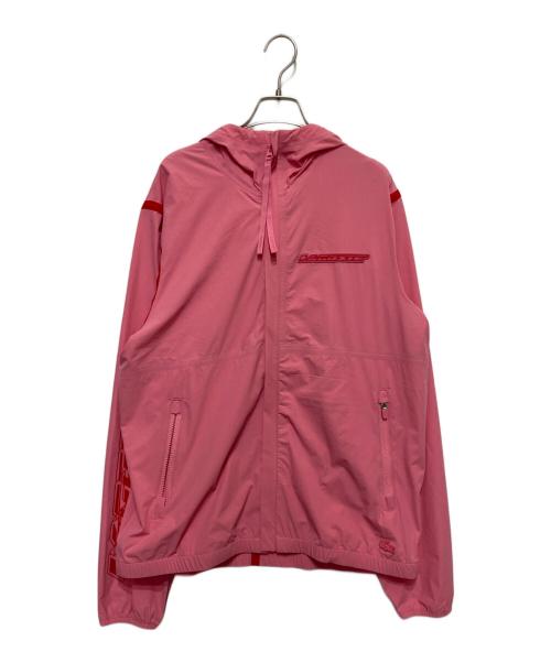 LACOSTE（ラコステ）LACOSTE (ラコステ) リサイクルナイロンウィンドブレイカー ピンク サイズ:Lの古着・服飾アイテム