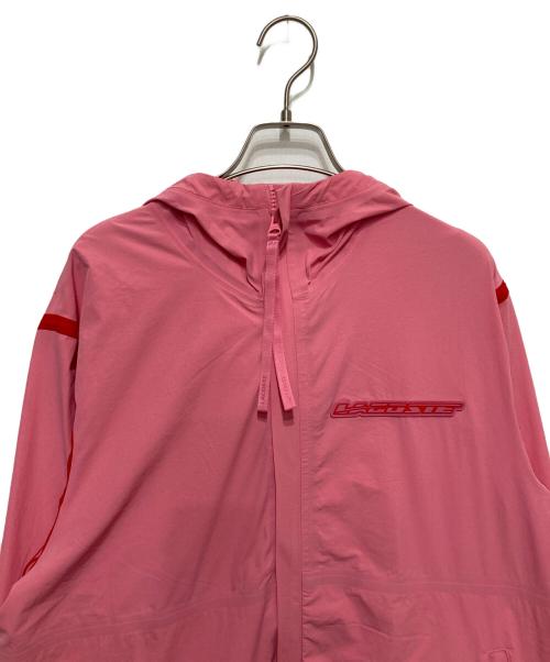 LACOSTE（ラコステ）LACOSTE (ラコステ) リサイクルナイロンウィンドブレイカー ピンク サイズ:Lの古着・服飾アイテム
