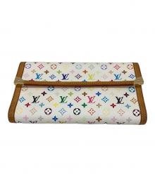 LOUIS VUITTON（ルイ ヴィトン）の古着「ポルトトレゾール･インターナショナル ブロン」｜ホワイト