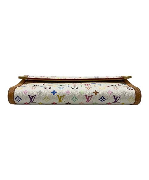 LOUIS VUITTON（ルイ ヴィトン）LOUIS VUITTON (ルイ ヴィトン) ポルトトレゾール･インターナショナル ブロン ホワイトの古着・服飾アイテム