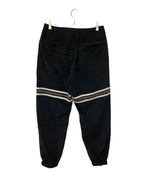 BREATH（ブレス）BREATH (ブレス) VELOUR TRACK PANTS ブラック サイズ:Lの古着・服飾アイテム