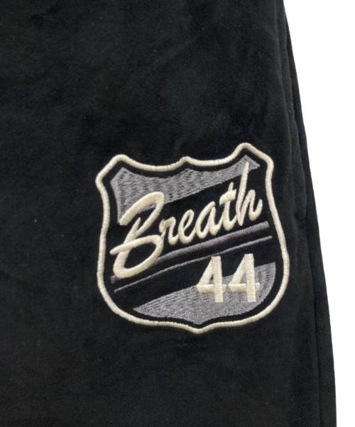 BREATH（ブレス）BREATH (ブレス) VELOUR TRACK PANTS ブラック サイズ:Lの古着・服飾アイテム