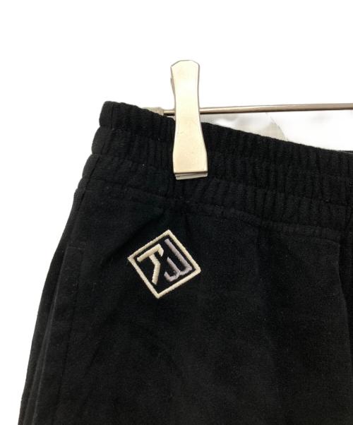 BREATH（ブレス）BREATH (ブレス) VELOUR TRACK PANTS ブラック サイズ:Lの古着・服飾アイテム