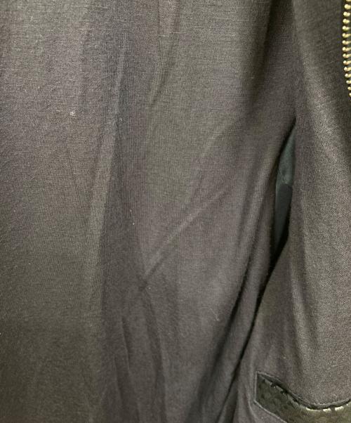 GIORGIO ARMANI（ジョルジオアルマーニ）GIORGIO ARMANI (ジョルジオアルマーニ) ラムレザージャケット ネイビー サイズ:46の古着・服飾アイテム