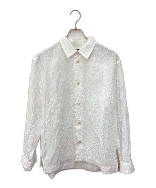 ISSEY MIYAKE MEN（イッセイミヤケメン）ISSEY MIYAKE MEN (イッセイミヤケメン) シワ加工シャツ ホワイト サイズ:2の古着・服飾アイテム