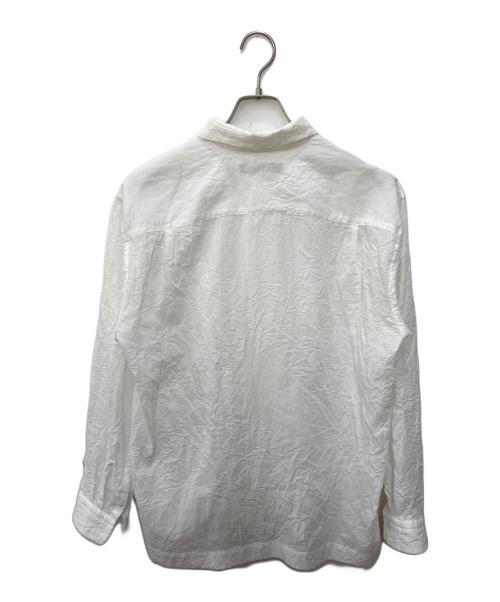 ISSEY MIYAKE MEN（イッセイミヤケメン）ISSEY MIYAKE MEN (イッセイミヤケメン) シワ加工シャツ ホワイト サイズ:2の古着・服飾アイテム