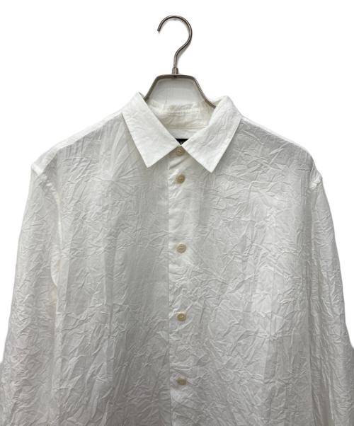 ISSEY MIYAKE MEN（イッセイミヤケメン）ISSEY MIYAKE MEN (イッセイミヤケメン) シワ加工シャツ ホワイト サイズ:2の古着・服飾アイテム