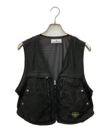 STONE ISLAND（ストーンアイランド）の古着「David Light-TC POLY NET」｜ブラック