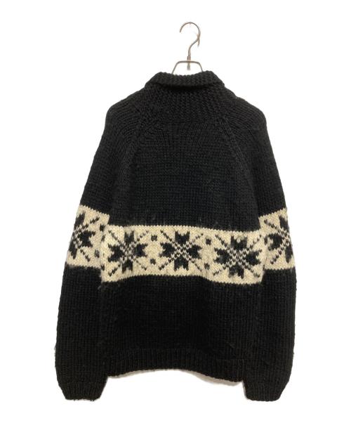 POLO RALPH LAUREN（ポロ・ラルフローレン）POLO RALPH LAUREN (ポロ・ラルフローレン) ショールカラーウールニット ブラック サイズ:XLの古着・服飾アイテム