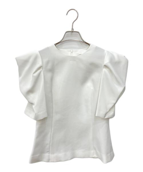 cygne（シーニュ）cygne (シーニュ) クリオネカットソー アイボリーの古着・服飾アイテム