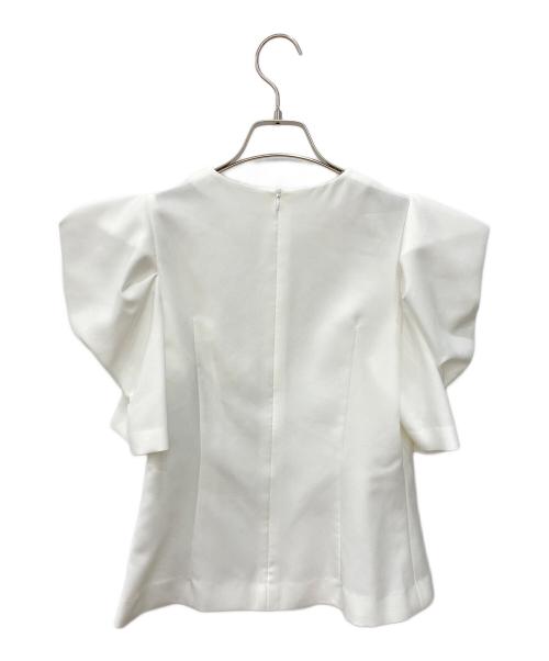 cygne（シーニュ）cygne (シーニュ) クリオネカットソー アイボリーの古着・服飾アイテム