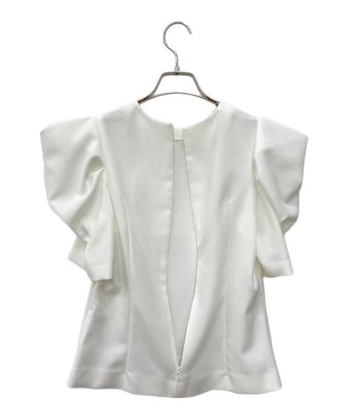 cygne（シーニュ）cygne (シーニュ) クリオネカットソー アイボリーの古着・服飾アイテム