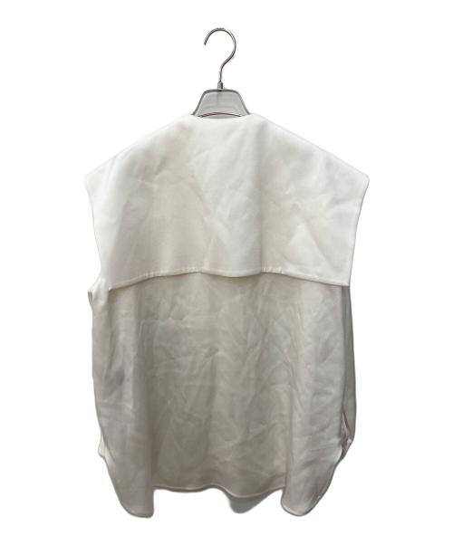 cygne（シーニュ）cygne (シーニュ) ロングカラーセーラーブラウス アイボリー サイズ:FREEの古着・服飾アイテム