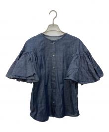 ALORS（アロー）の古着「Estelle Jean Blouse」｜インディゴ