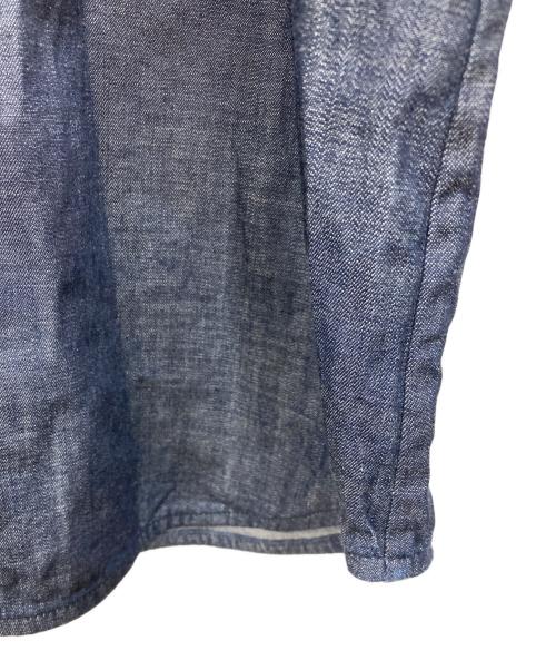 ALORS（アロー）aLORS (アロー) Estelle Jean Blouse インディゴ サイズ:M-Lの古着・服飾アイテム