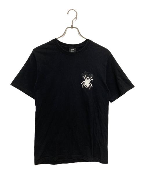stussy（ステューシー）stussy (ステューシー) 8 BALL SPIDER Tシャツ ブラック サイズ:Sの古着・服飾アイテム