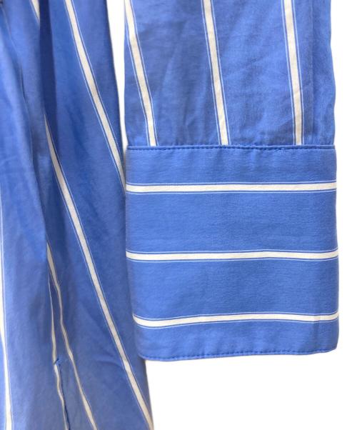 ANAYI（アナイ）ANAYI (アナイ) SOMELOS ストライプシャツワンピース ブルー サイズ:36の古着・服飾アイテム