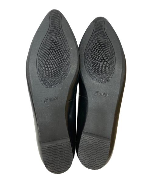 asics（アシックス）asics (アシックス) Runwalk ウォーキング パンプス ブラック サイズ:23　1/2の古着・服飾アイテム