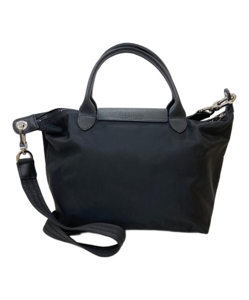 LONGCHAMP（ロンシャン）LONGCHAMP (ロンシャン) ルプリアージュ ネオ2WAYショルダーバッグ ブラックの古着・服飾アイテム