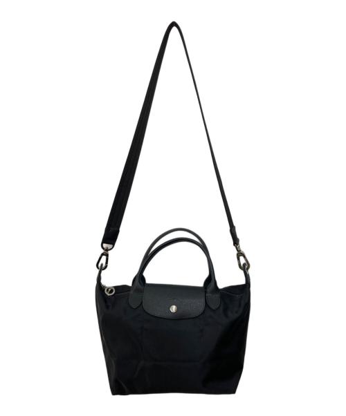LONGCHAMP（ロンシャン）LONGCHAMP (ロンシャン) ルプリアージュ ネオ2WAYショルダーバッグ ブラックの古着・服飾アイテム