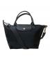 LONGCHAMP（ロンシャン）の古着「ルプリアージュ ネオ2WAYショルダーバッグ」｜ブラック
