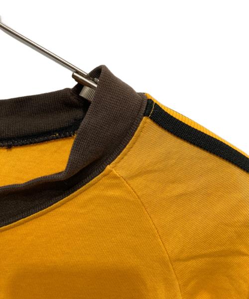 adidas（アディダス）adidas (アディダス) 長袖カットソー イエロー サイズ:L-Oの古着・服飾アイテム