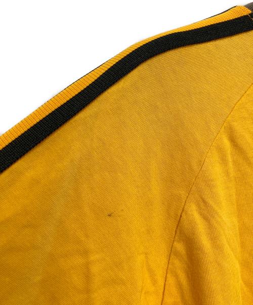 adidas（アディダス）adidas (アディダス) 長袖カットソー イエロー サイズ:L-Oの古着・服飾アイテム