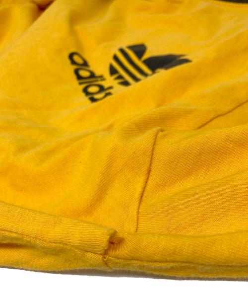 adidas（アディダス）adidas (アディダス) 長袖カットソー イエロー サイズ:L-Oの古着・服飾アイテム