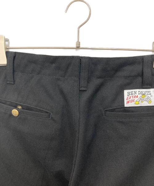 BEN DAVIS（ベンデイビス）BEN DAVIS (ベンデイビス) エクストラ ワイドチノパンツ ブラック サイズ:SIZE W34×L30の古着・服飾アイテム