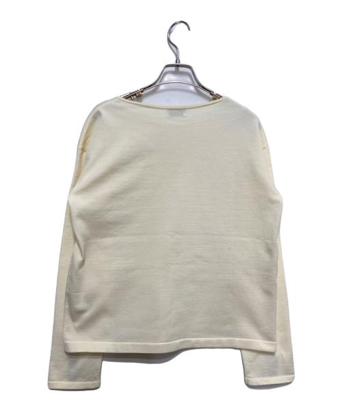 MACKINTOSH PHILOSOPHY（マッキントッシュ フィロソフィー）MACKINTOSH PHILOSOPHY (マッキントッシュ フィロソフィー) スリーブボタンニット アイボリー サイズ:38の古着・服飾アイテム