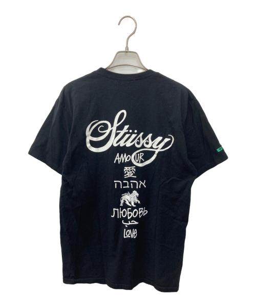 stussy（ステューシー）stussy (ステューシー) PPP SOUND SYSTEM 35周年記念Tシャツ ブラック サイズ:Ｍの古着・服飾アイテム